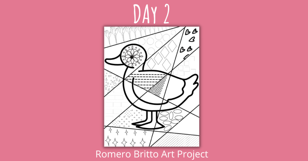 Day 2 - Romero Britto Art Project