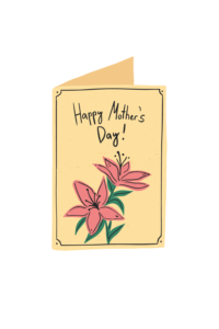 Graphic image of a Mother's Day card