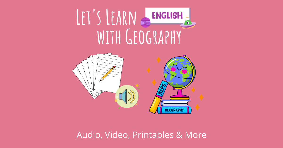 Let's Learn English with Geography