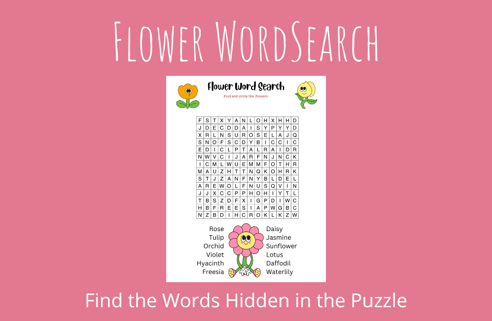 Flower WordSearch