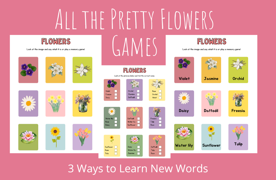 All the Pretty Flowers Games